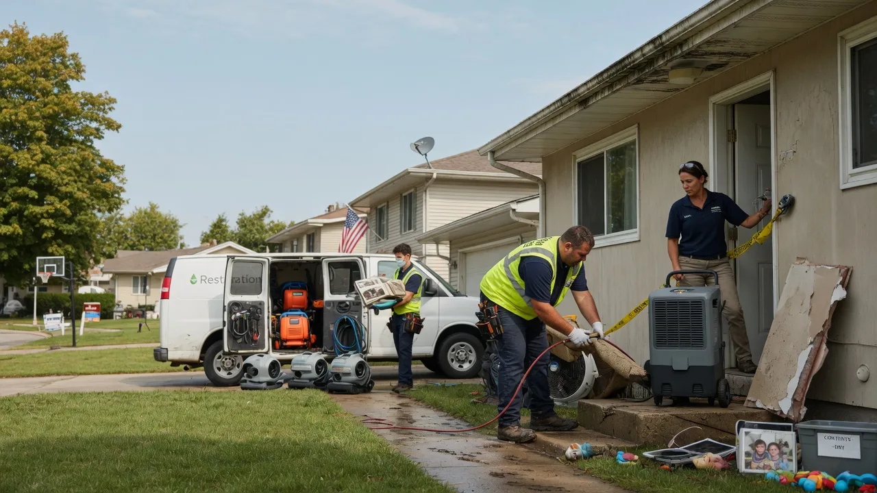 Water Damage Restoration in Summerdale, PA near me